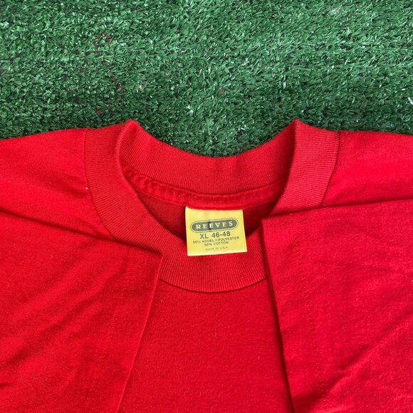 Vintage 80s Funny Quote Shirt Grave Humor Single Stitch Tee - Picture 4 of 6